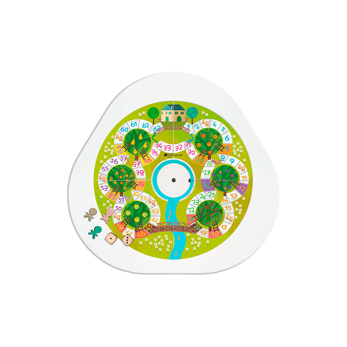 Stokke™ MuTable™ DISKcover Spielscheibe, Obst & Gemüse