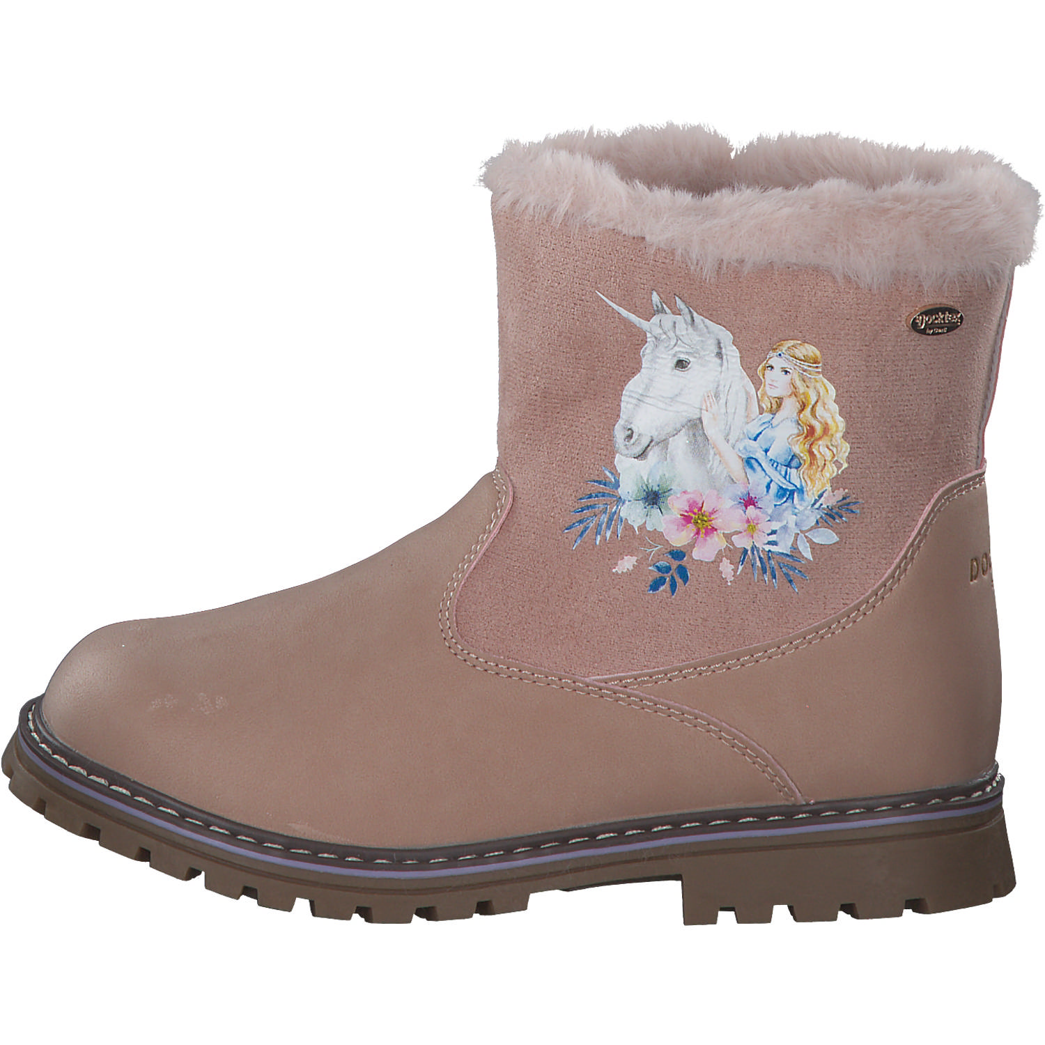 Dockers 49SR710, Winterstiefel, Kinder, Rosa