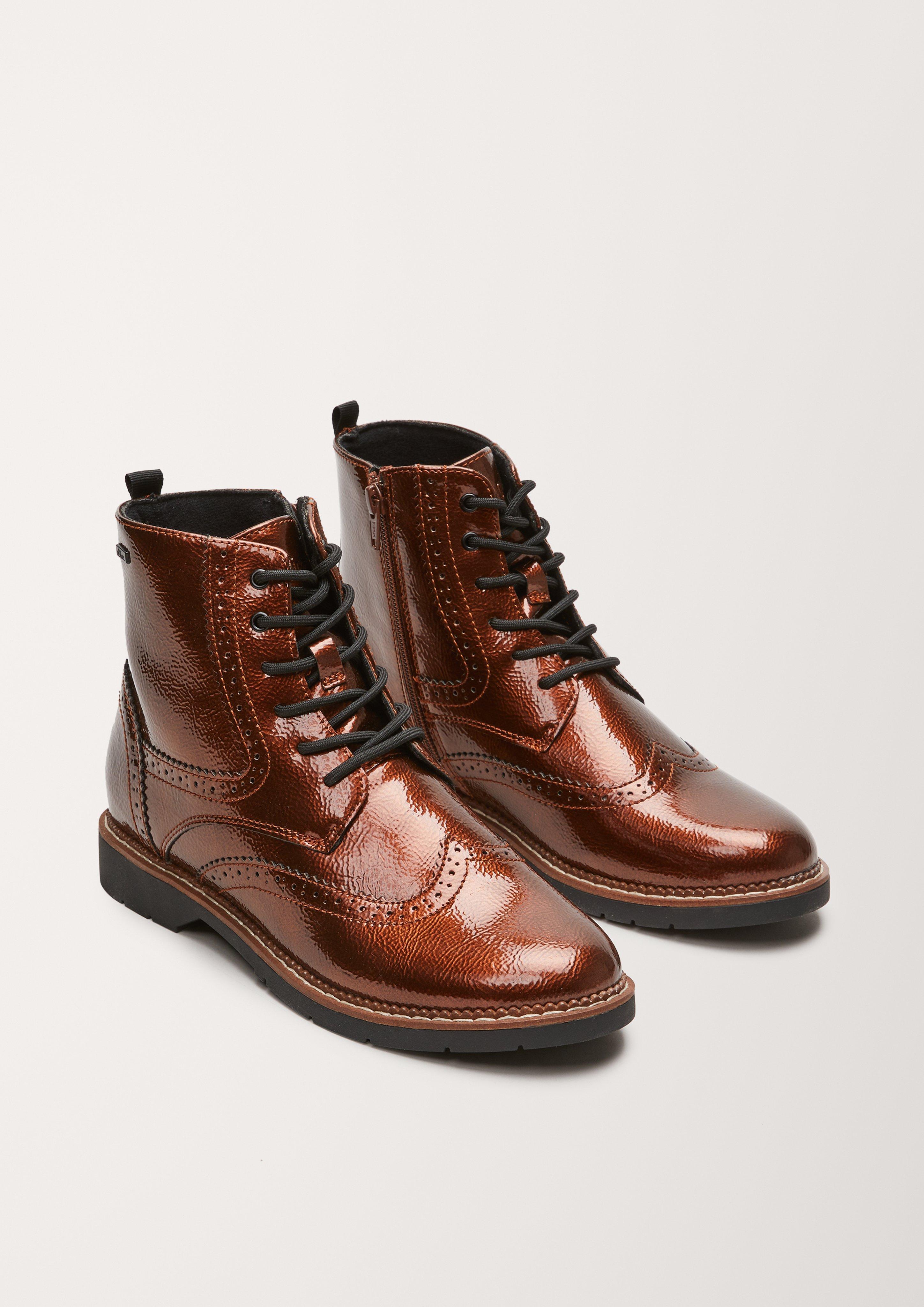 Boots in Lackleder-Optik  101.107.101.25465-918
