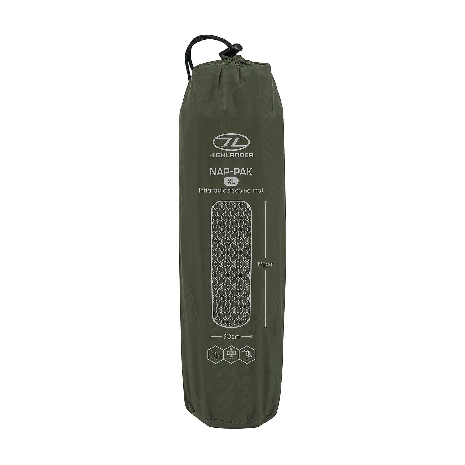 Nap-Pak aufblasbare Isomatte XL