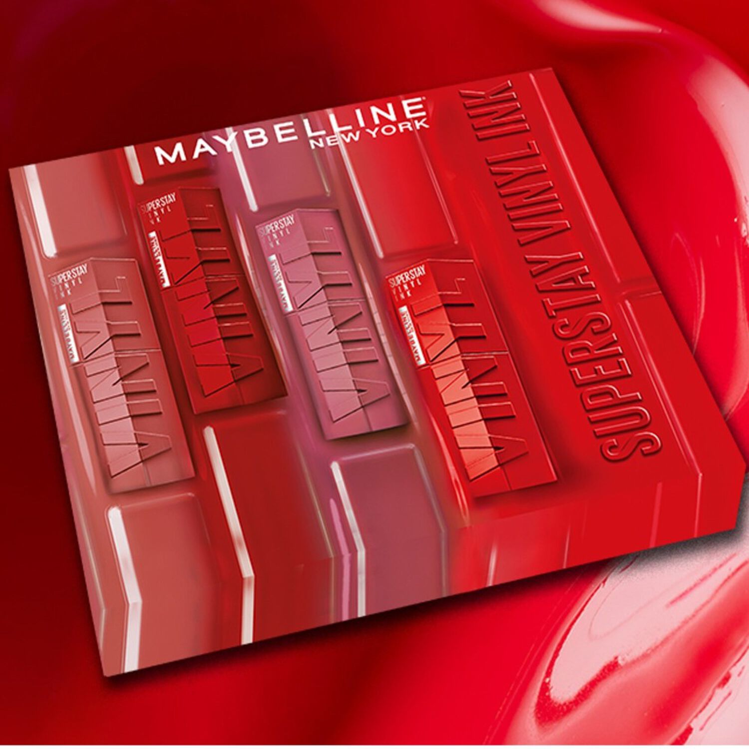 Maybelline New York Superstay Vinyl Ink Coffret Exclusif Encres à Lèvres Superstay Vinyl Ink