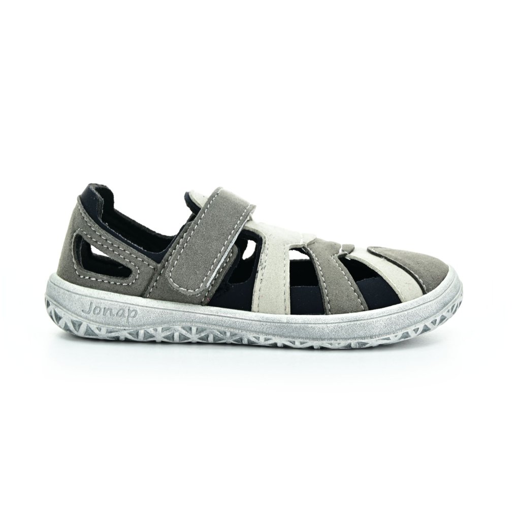 Jonap Kelly graue Barfußsandalen