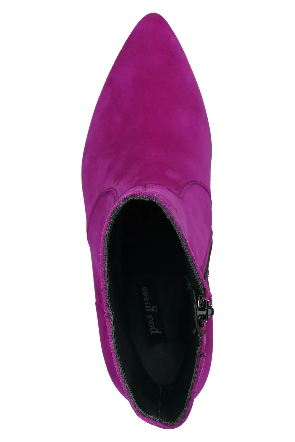 Paul Green  Stiefelette - Lila - Blockabsatz
