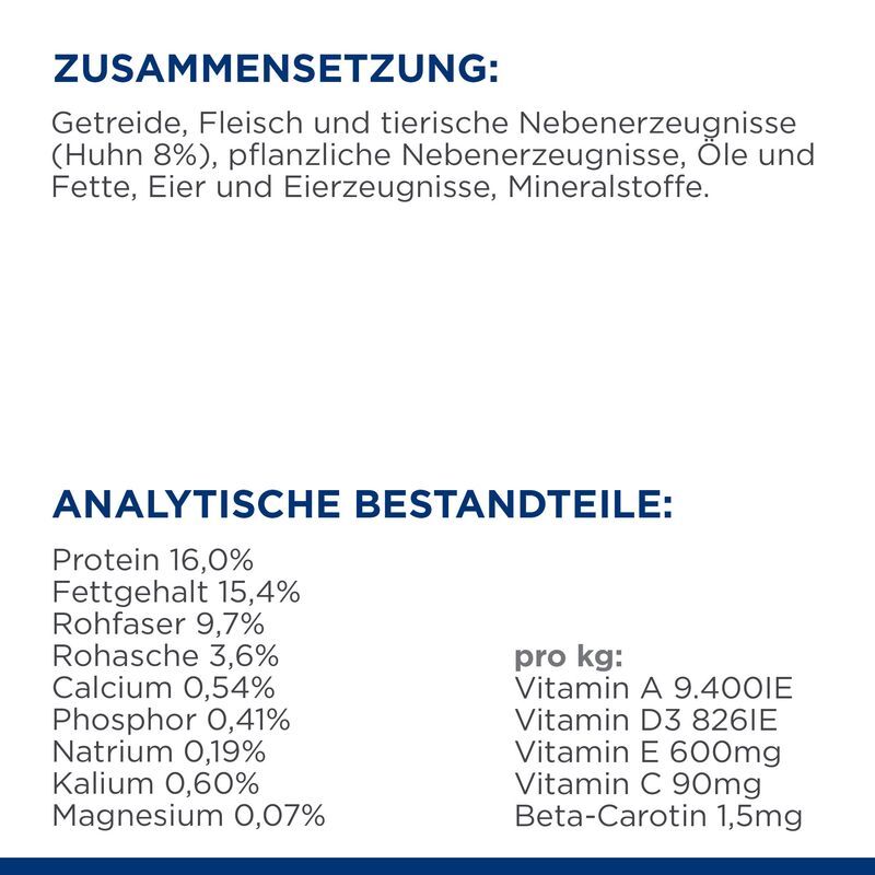 Hill's Zähne Hill's Prescription Diet Dental Care t/d mit Huhn 10 kg