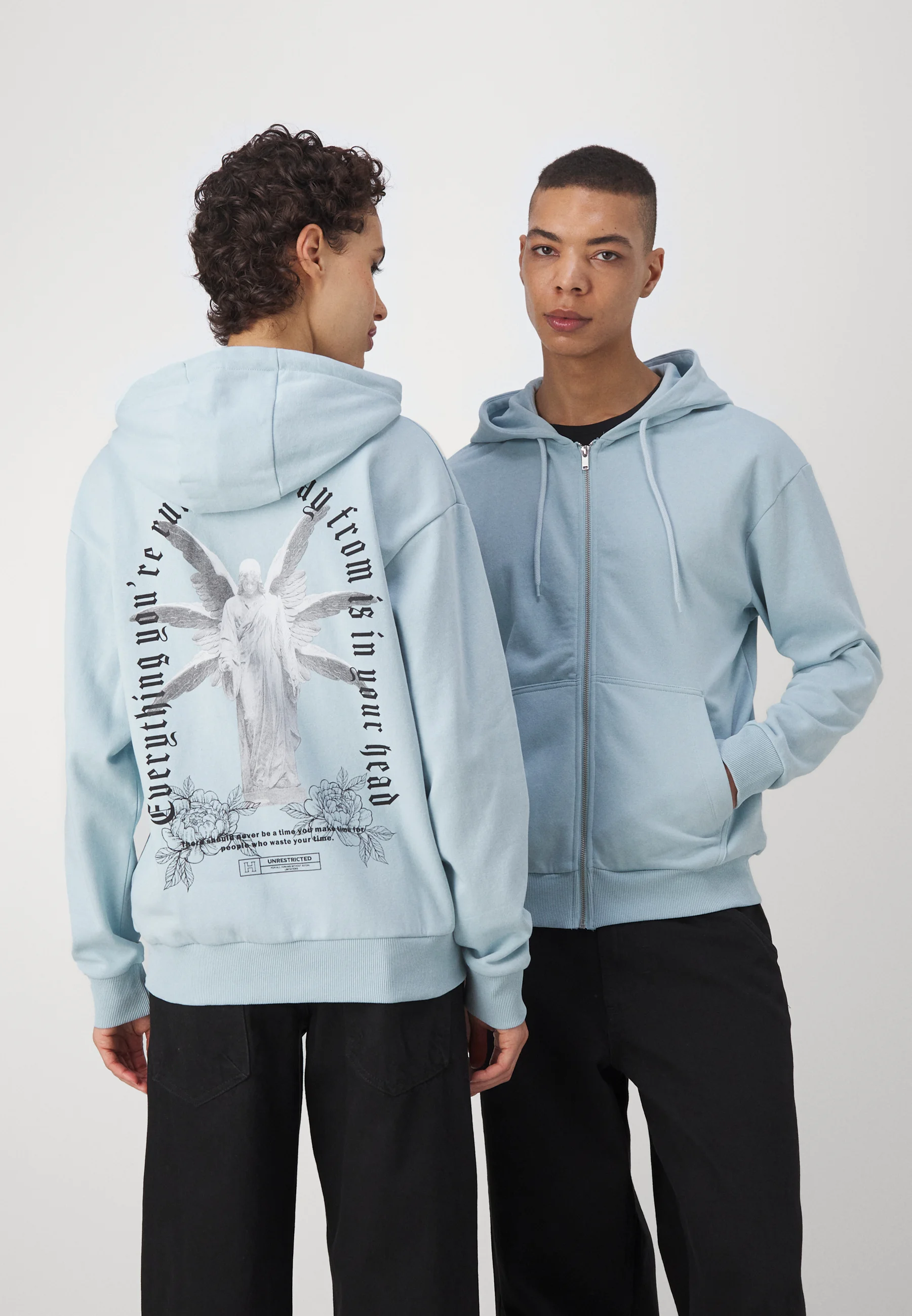 Jack & Jones JORANGUS ZIP HOOD UNISEX - Sudadera con cremallera