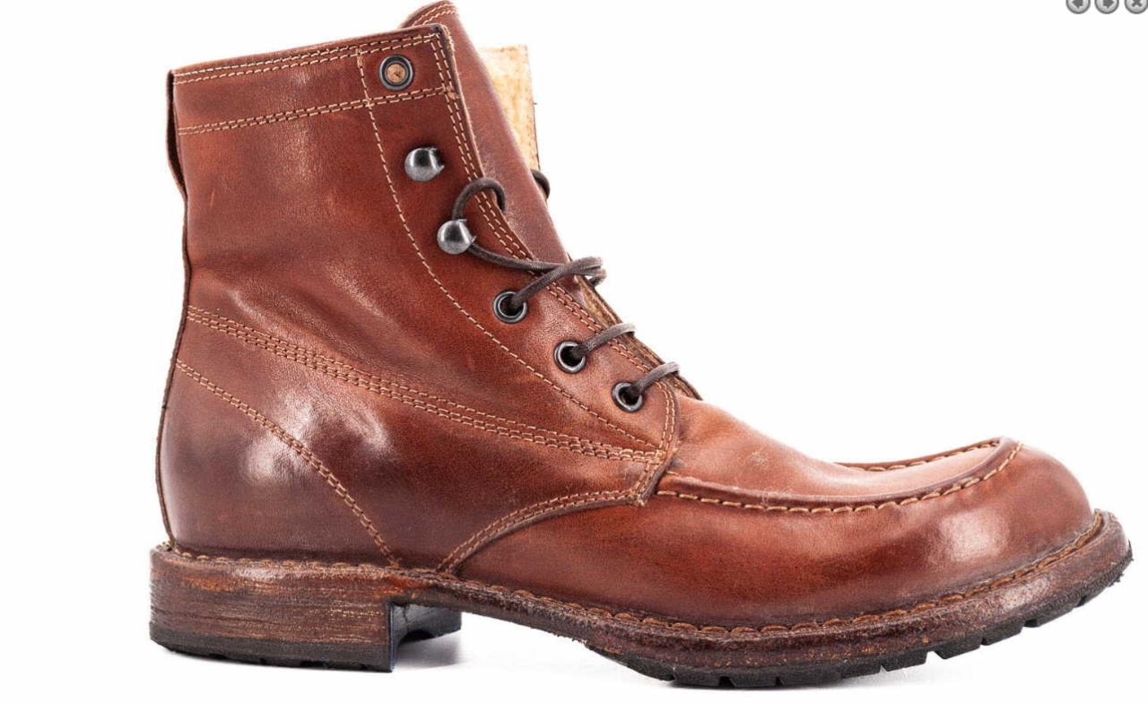 MOMA Schnür-Stiefeletten braun