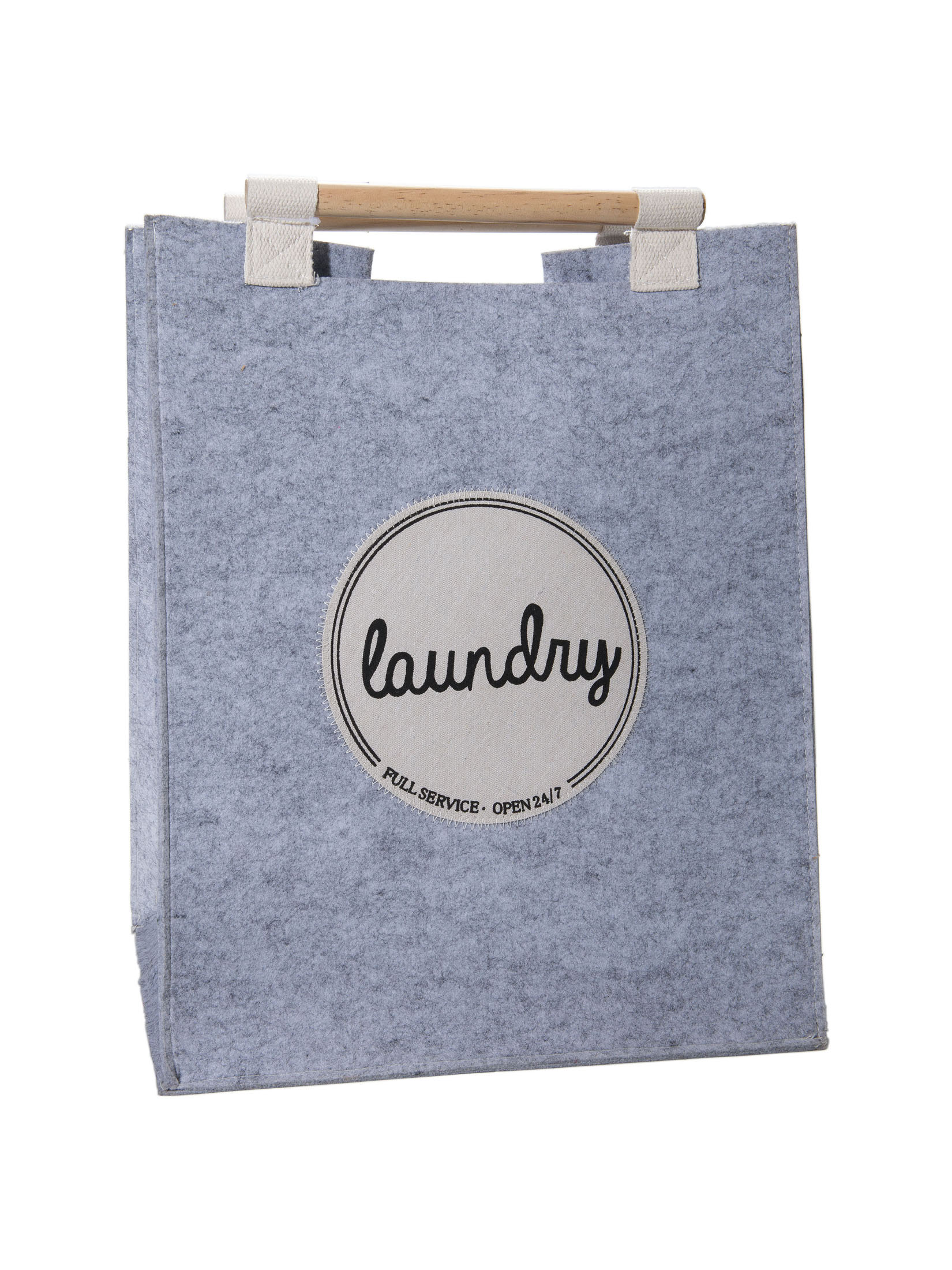 Laundry Bag Korb, Grau