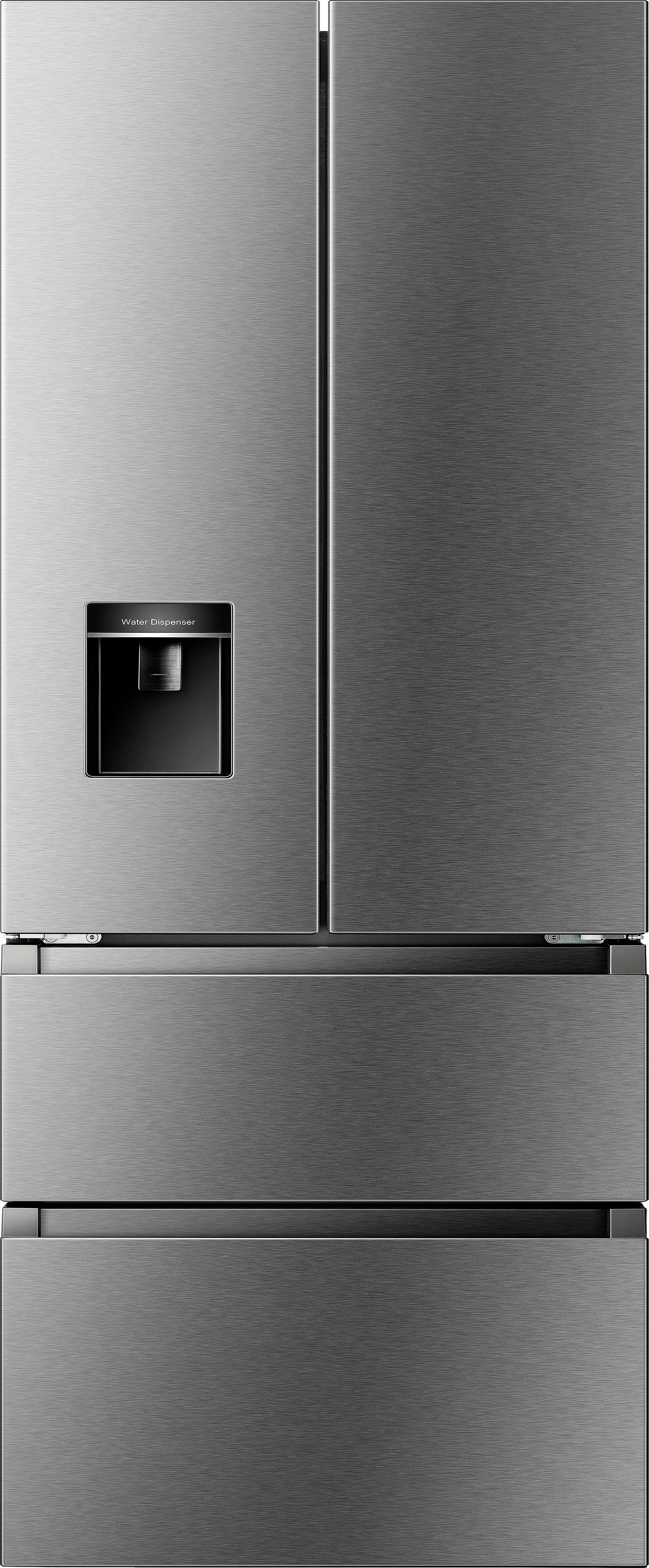 Hanseatic French Door HFD20070EWDI, 200 cm hoch, 70,4 cm breit, NoFrost, Wasserspender