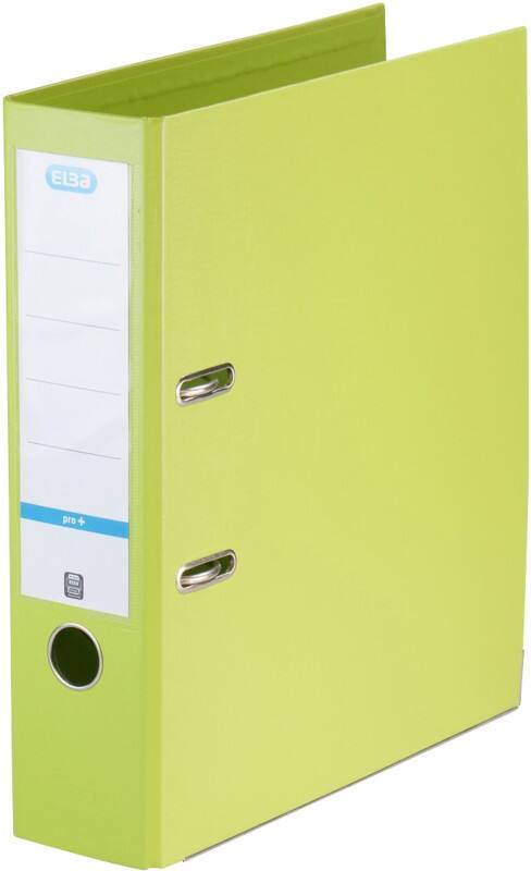ELBA Smart Pro  Ordner DIN A4 80 mm Hellgrün 2 Ringe PP (Polypropylen)