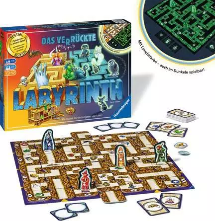 Das verrückte Labyrinth Glow in the Dark - Spiel ab 7 Jahren