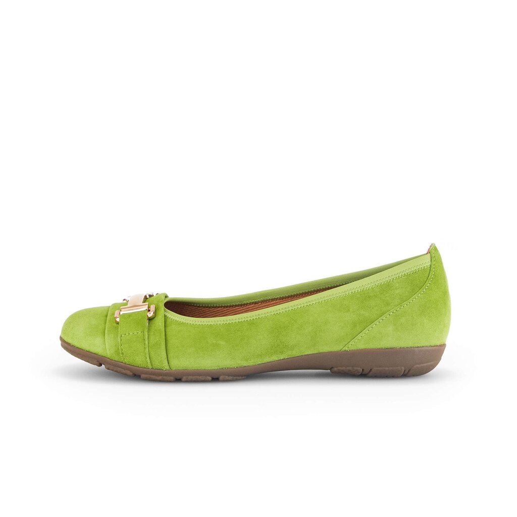 Gabor fashion Sportliche Ballerina grün