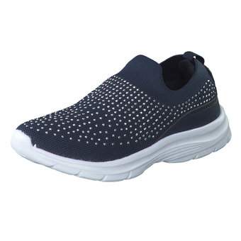 Barbarella Slip On Sneaker in blau