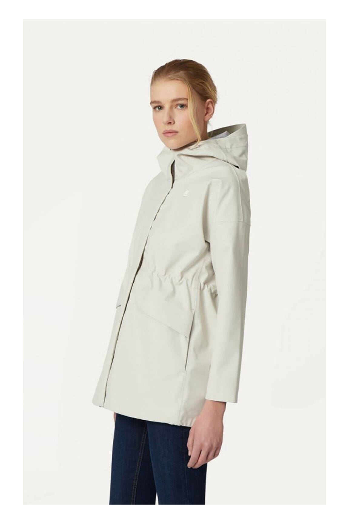 K Way Parkas Femme couleur beige
