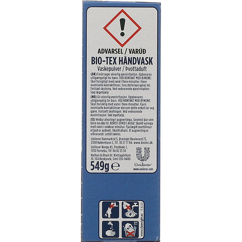 Bio Tex Bio Tex 549 g, håndvask