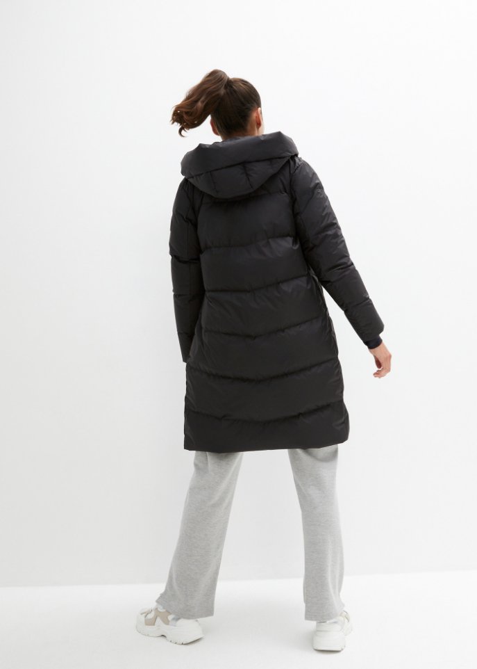 Daunenmantel mit recycelter Daune