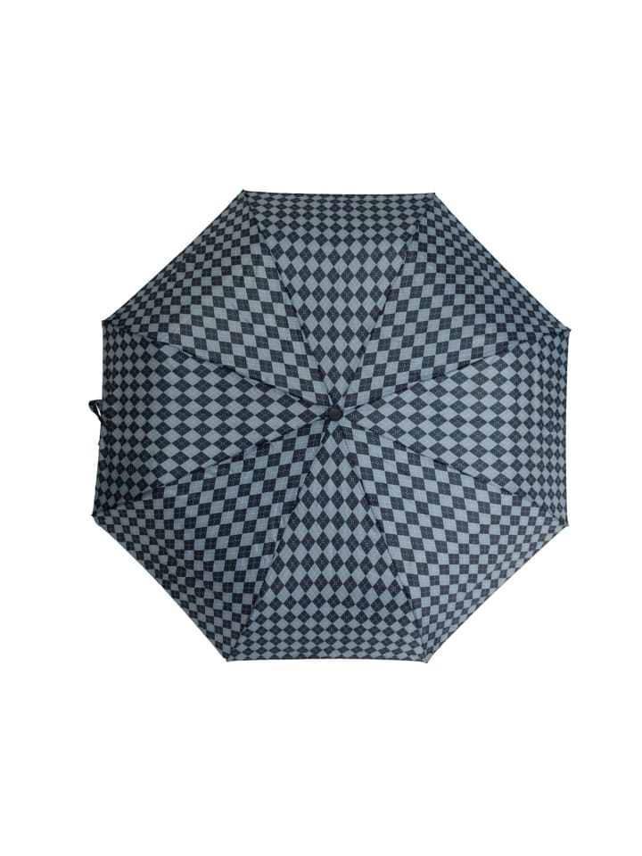 COFI 1453 Teleskop-Taschenschirm mit Schutzhülle flexibel und widerstandsfähig in Grau günstig kaufen onesize
