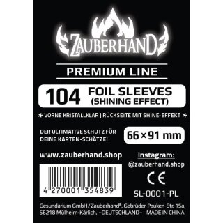 Zauberhand Premium Line Foil Hüllen (104)