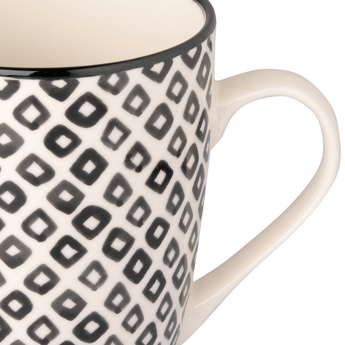 Tasse mit grafischem Muster