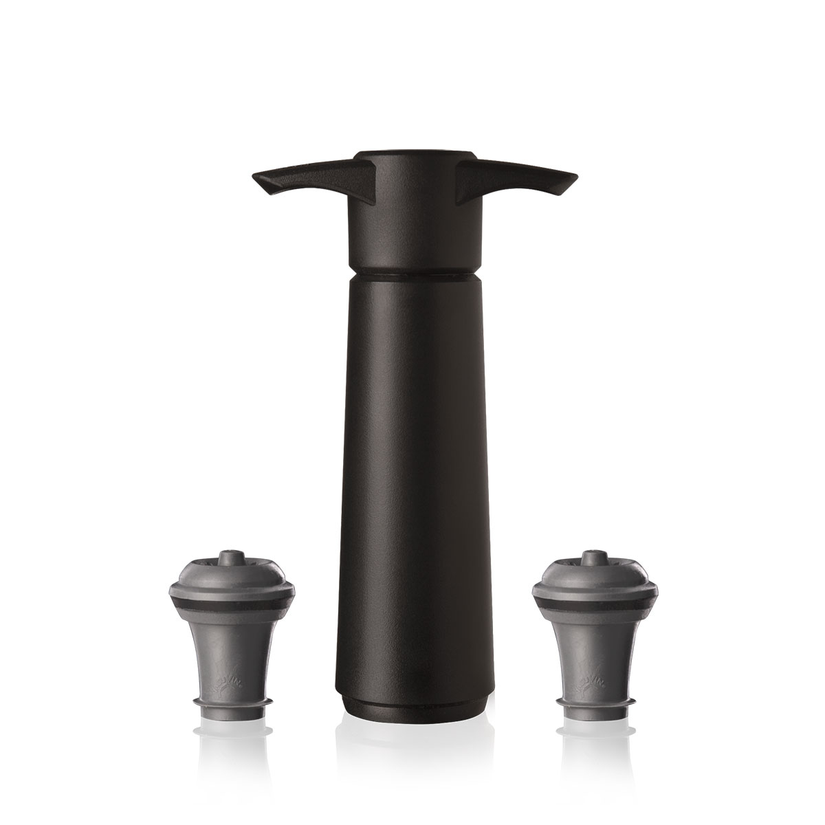 Vacu Vin Vacuum Wine Saver Wein Pumpe Verschluss - Schwarz