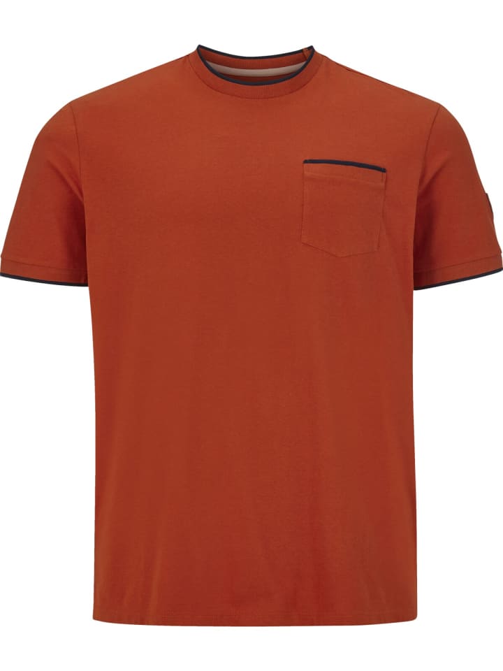 Charles Colby T-Shirt EARL PATON in orange günstig kaufen