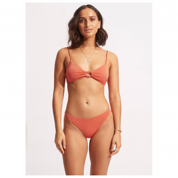 Seafolly - Women's Poolside High Cut Rio - Bikini-Bottom