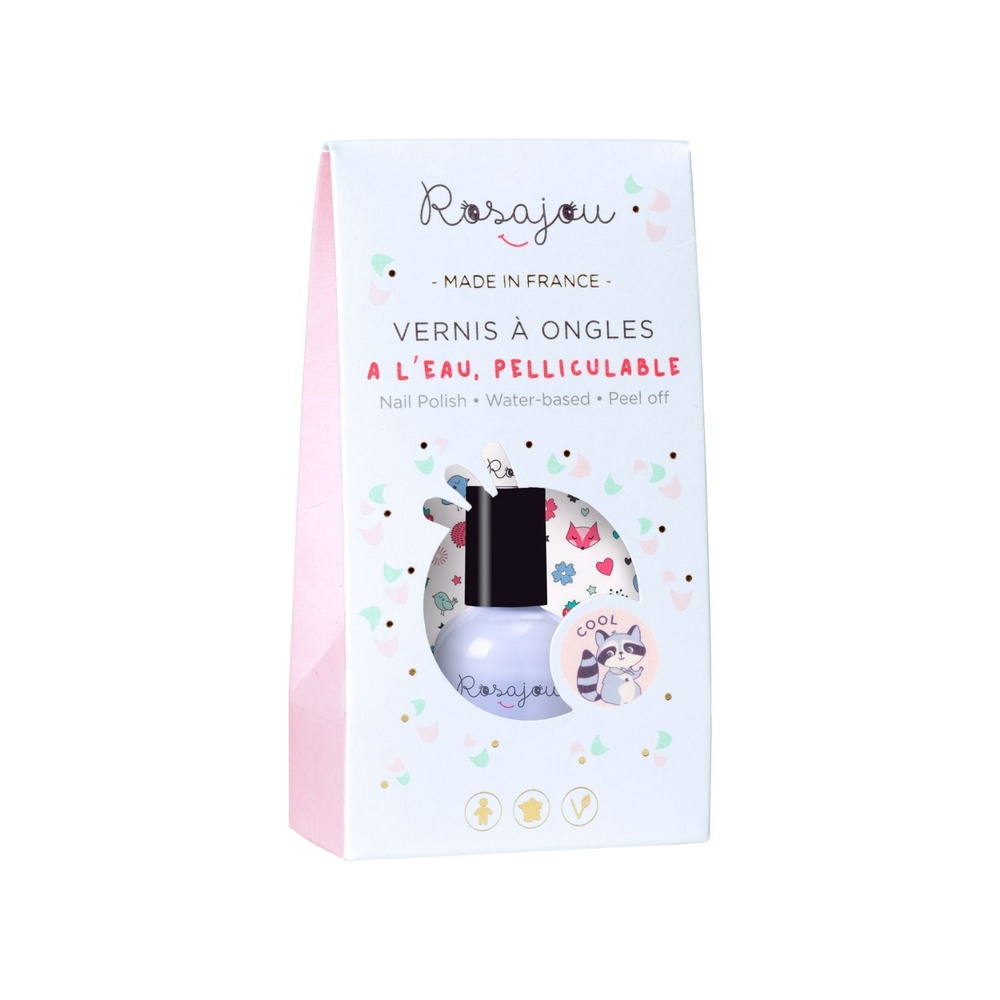 rosajou Vernis à ongles à base d'eau pelliculable Vernis à ongles