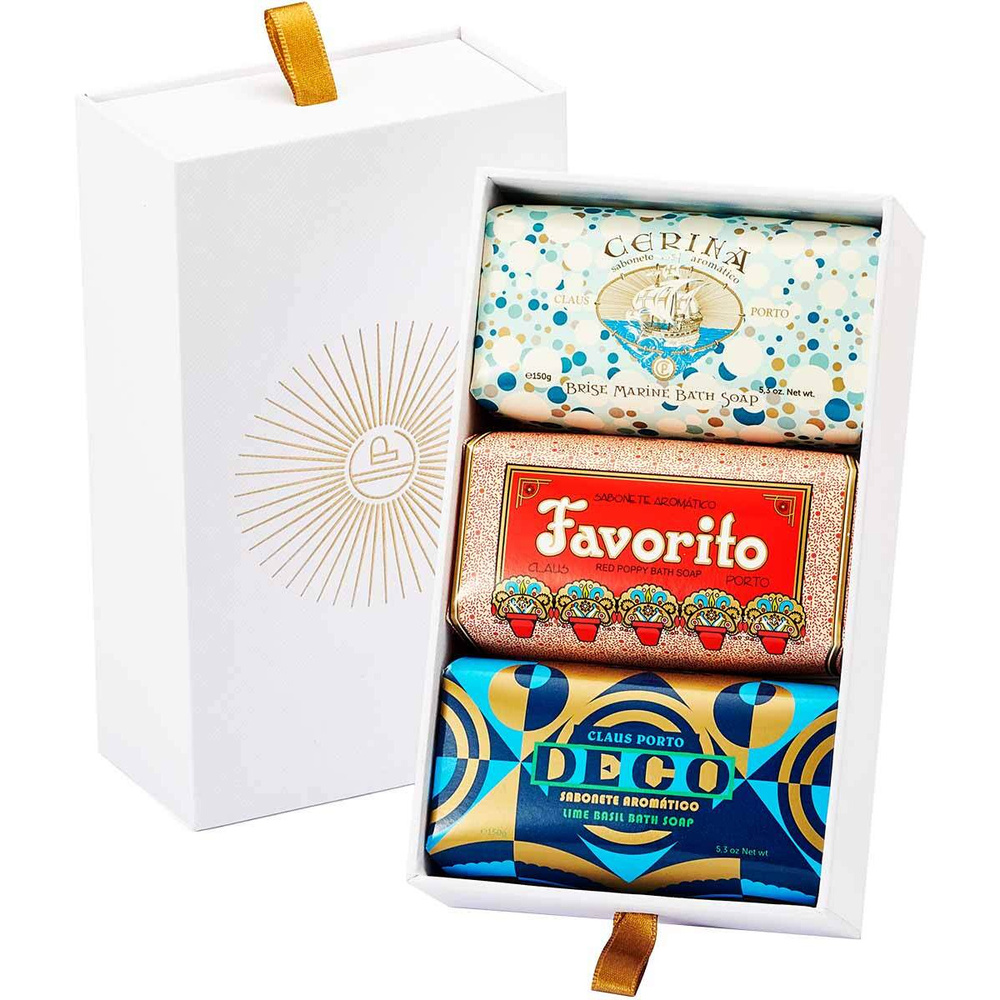 Claus Porto Gift Box 3 Soaps savon