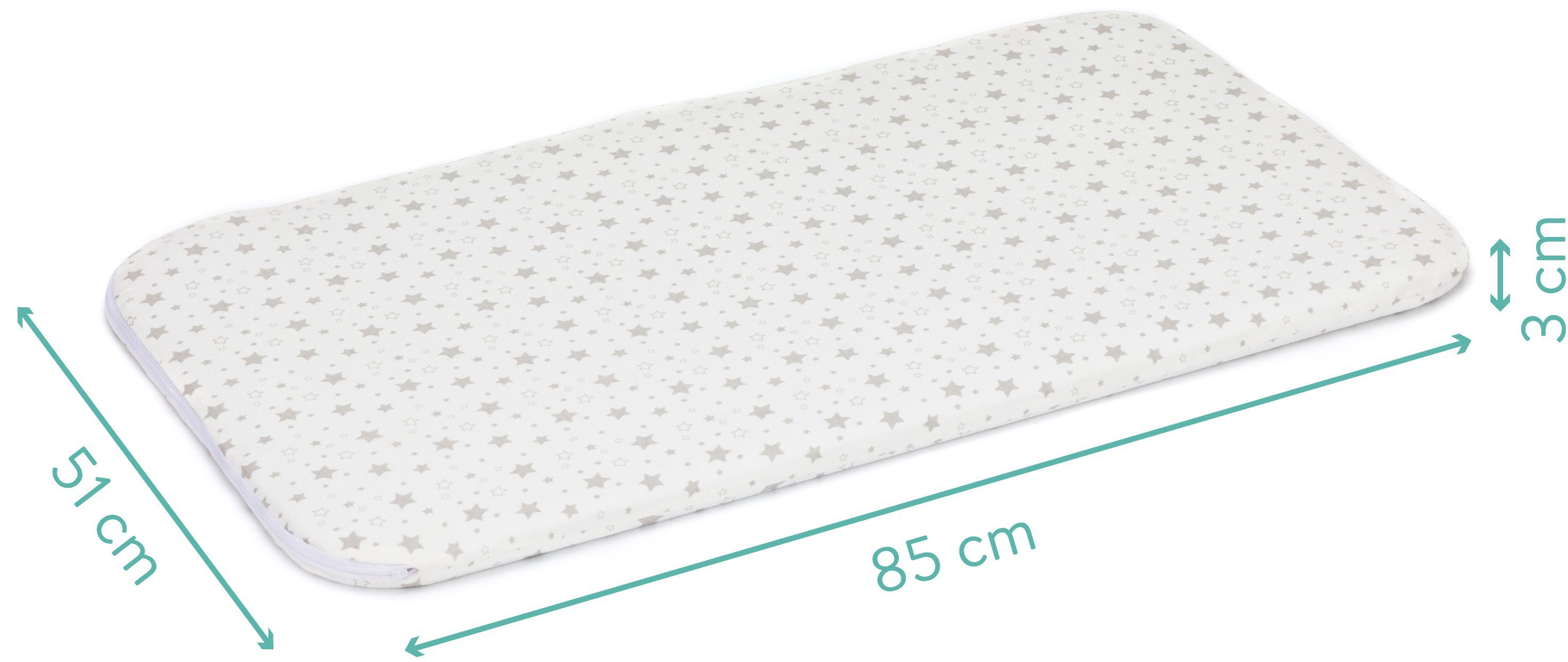 Fillikid Beistellbett Dream, creme, mit Matratze