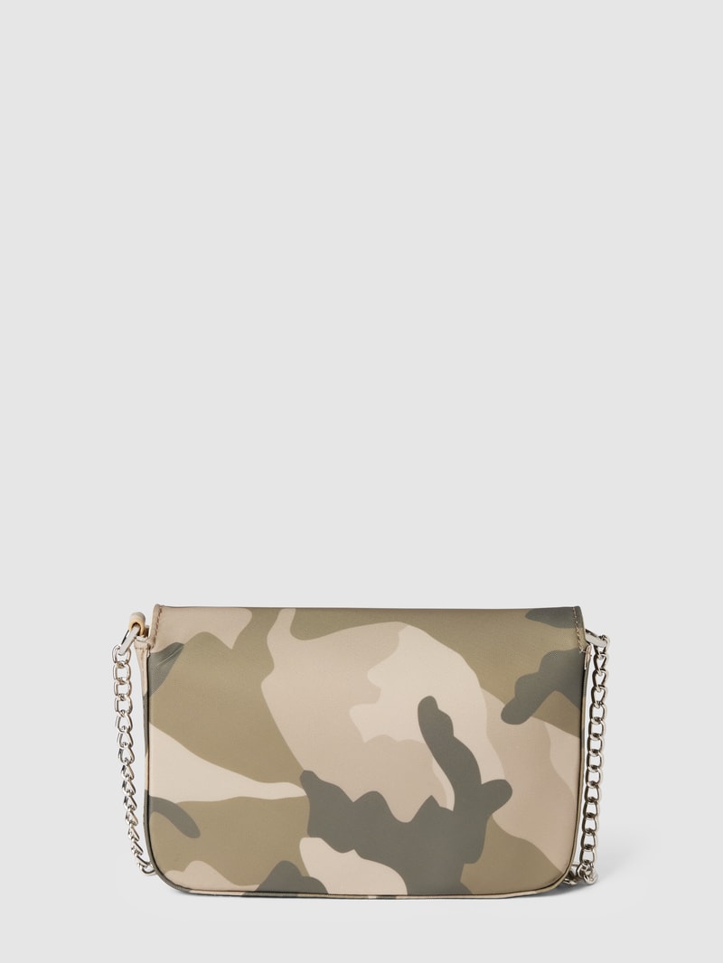 Micro Bag mit Camouflage-Muster in olivgrün