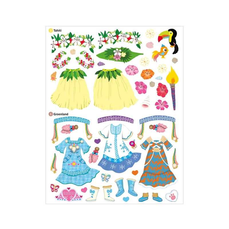 Livre Minimiki, Danses du monde Stickers - Play Bac