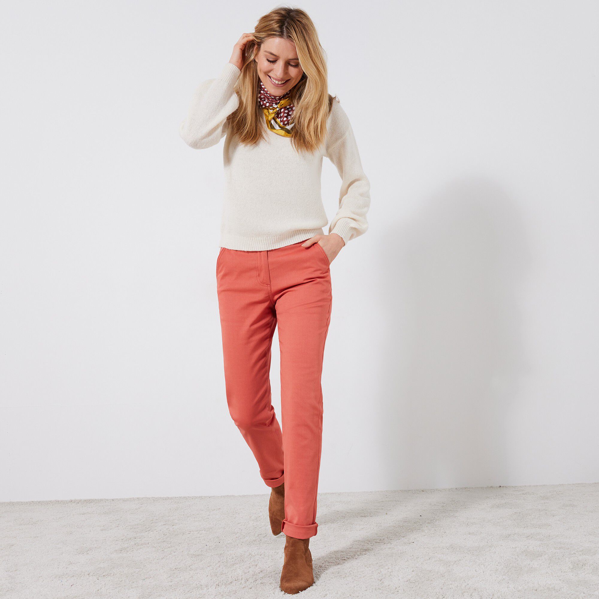 Pantalon chino stretch