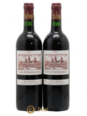 Cos d'Estournel 2ème Grand Cru Classé  1998 - Lot de 2 Bouteilles