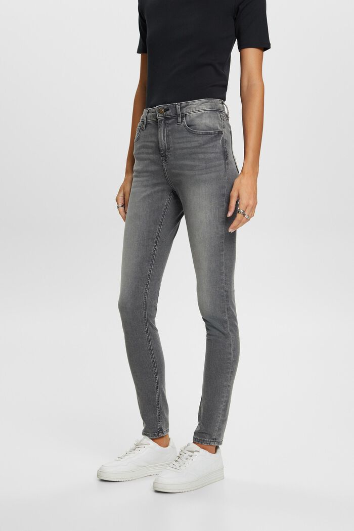 High-Rise-Jeans im Skinny Fit