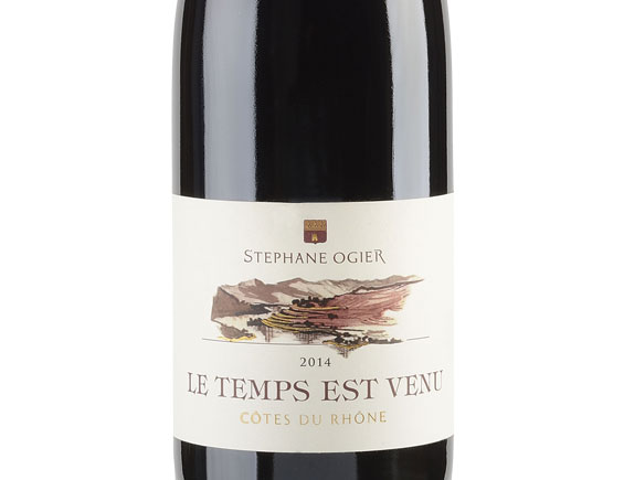 Domaine Stéphane Ogier Côtes-du-Rhône le Temps Est Venu Rouge 2021 Rhône Côtes du Rhône
