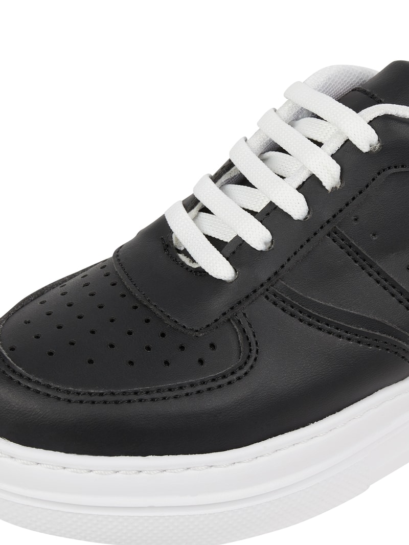 Sneaker mit Logo in schwarz