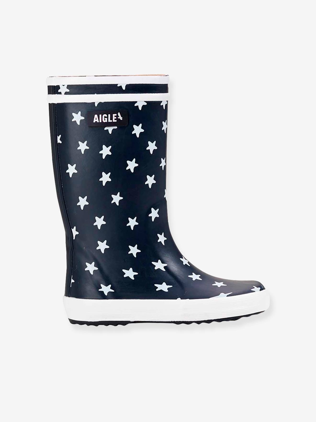 Bottes de pluie enfant Lolly Pop Play AIGLE® encre