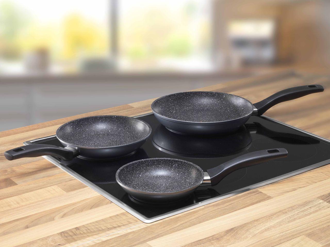 STONELINE® Pfannen-Set, 3-teilig, 16/20/24 cm