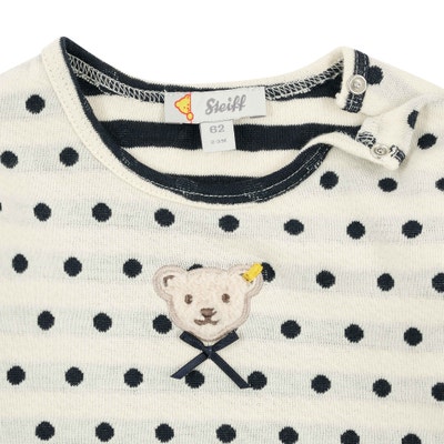 T-Shirt langarm, beige für Mädchen