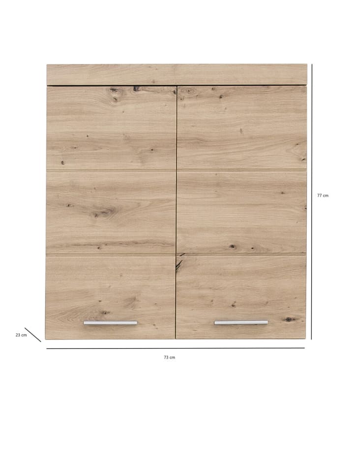 ebuy24 Badschrank AmandaMando Eiche Dekor 73 x 23 cm günstig kaufen onesize