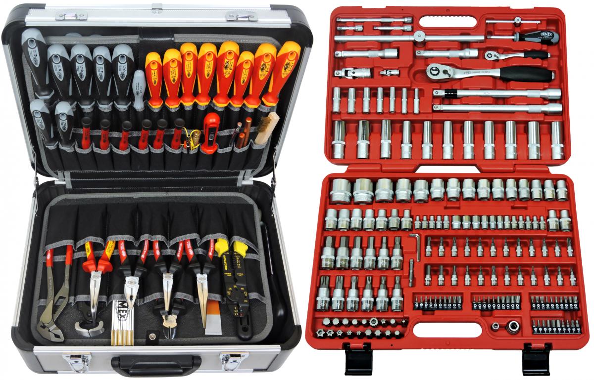 FAMEX Werkzeugkoffer Komplettset 414-09