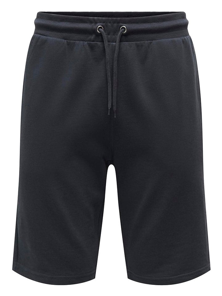 ONLY & SONS Sweatshorts in Dunkelblau günstig kaufen