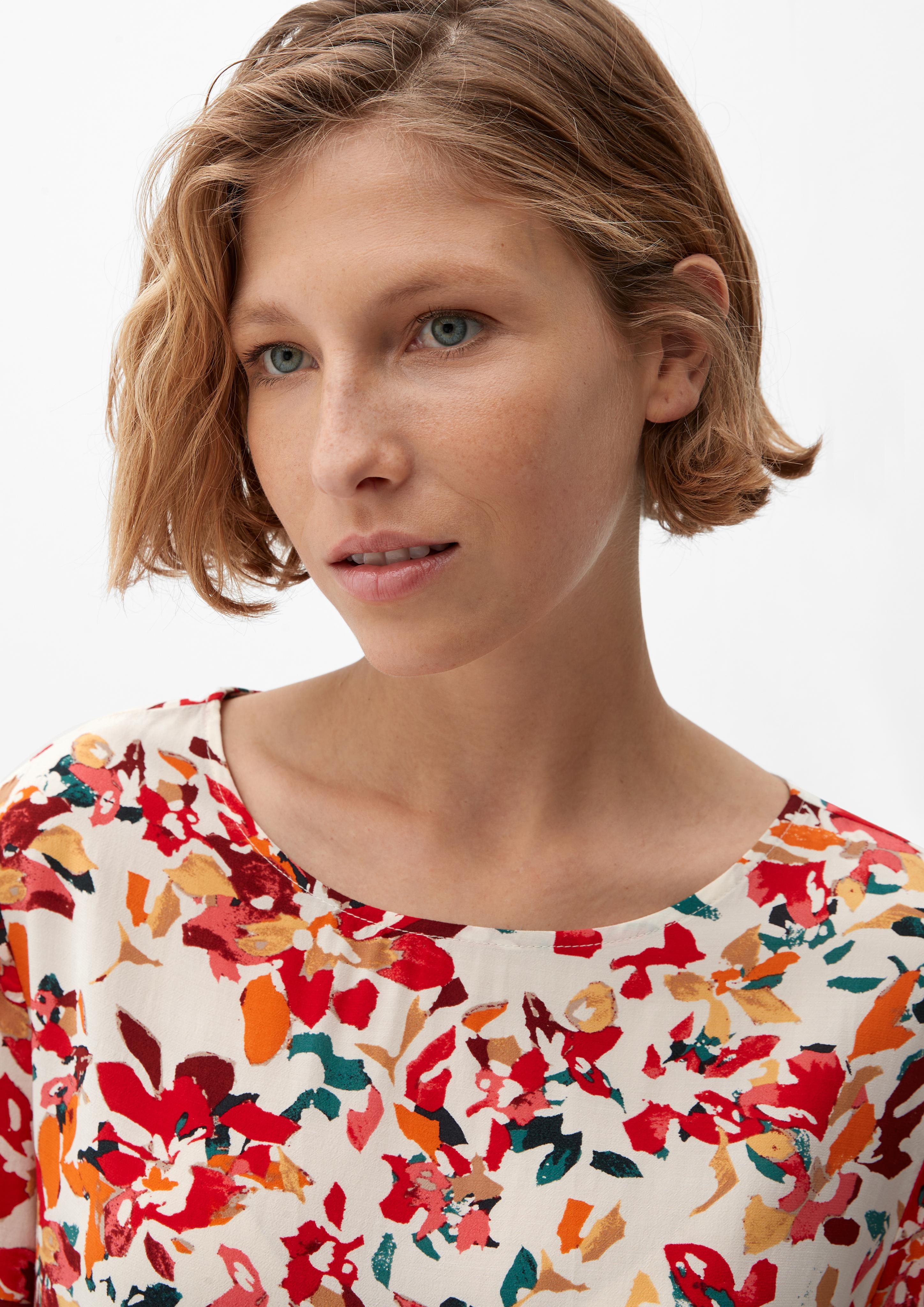 Blusenshirt mit Allovermuster  2123874-81A0