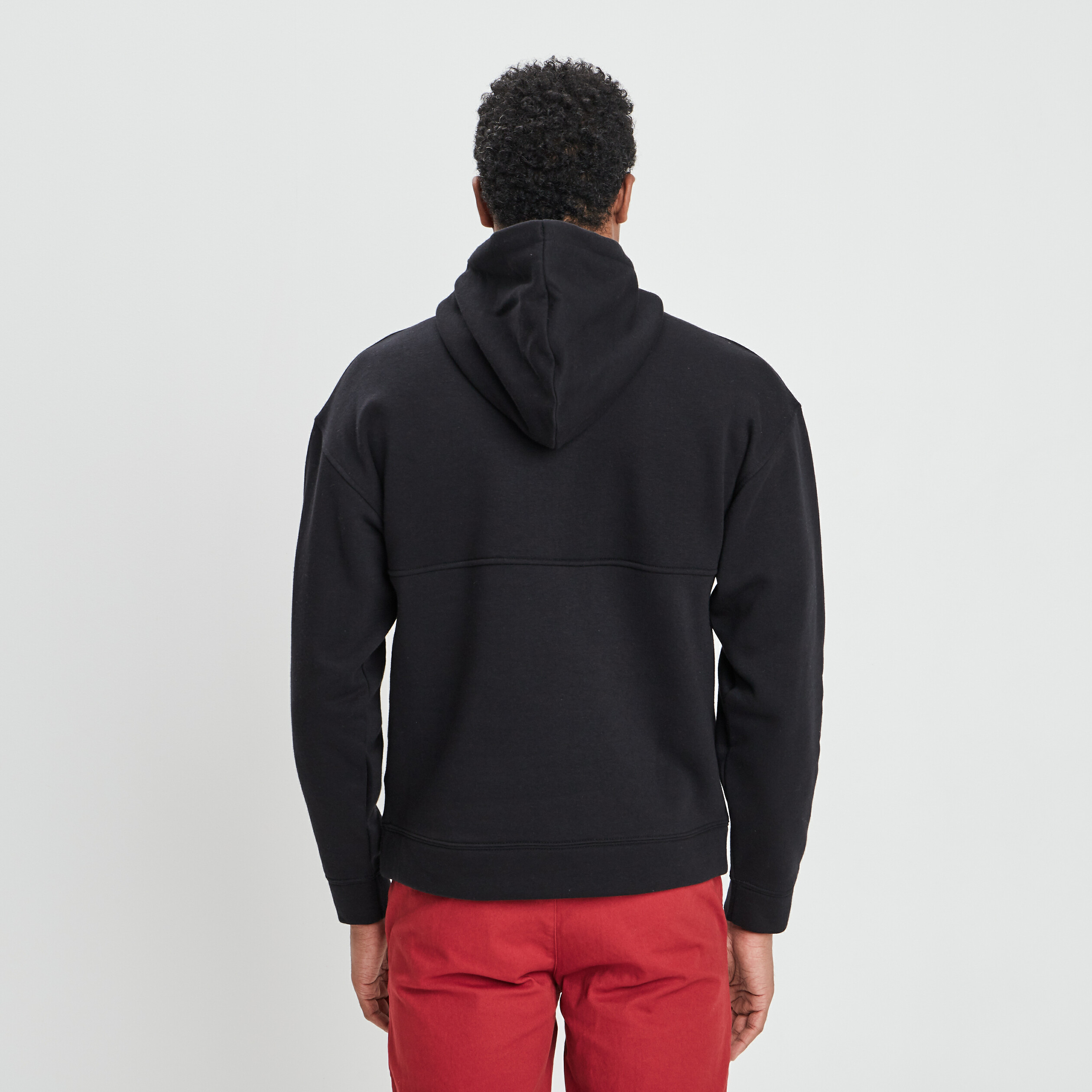 Sweat à capuche hoodie Liberto noir homme | La Halle