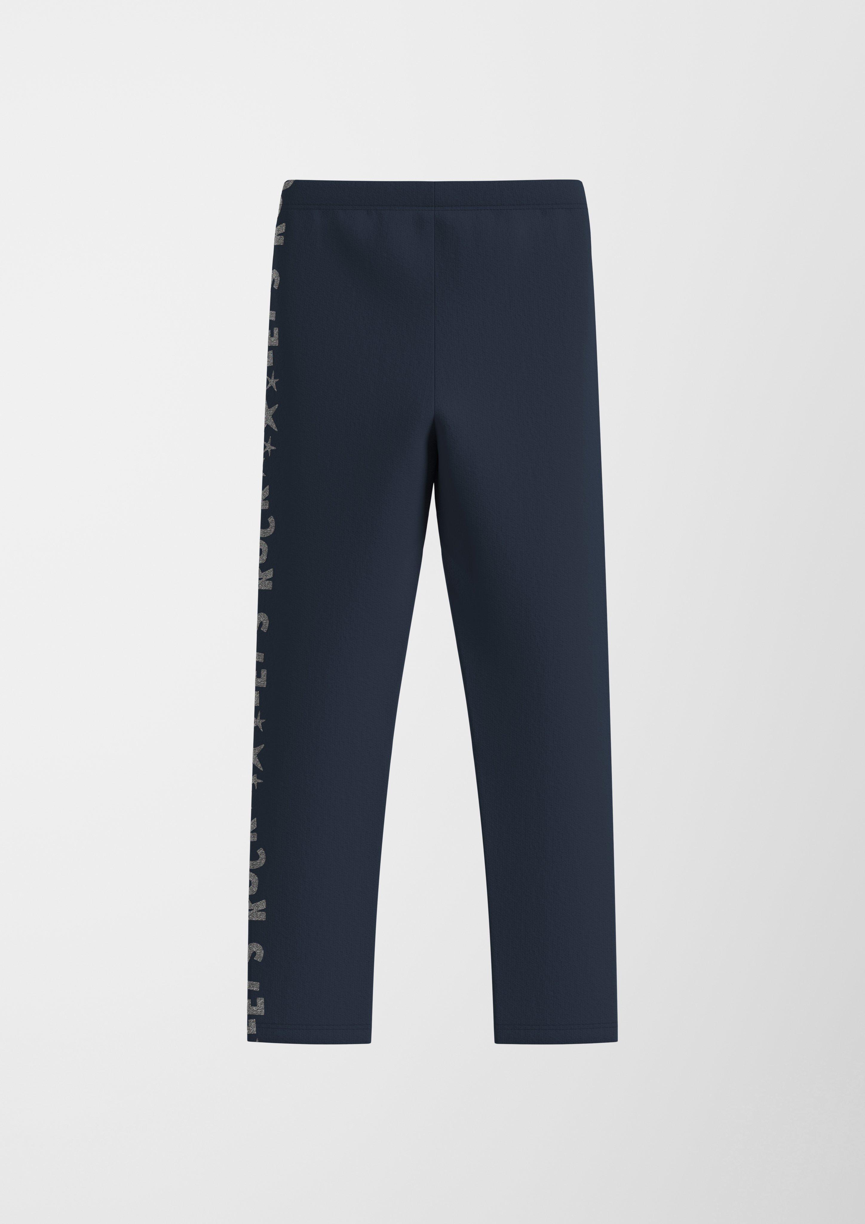 Slim: Leggings mit glitzernden Schriftprints  2137371-5952