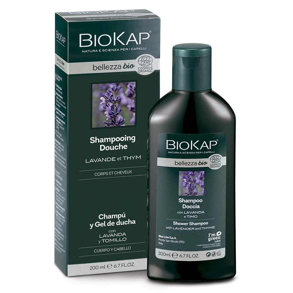 biokap SHAMPOOING DOUCHE BELLEZZA BIO SHAMPOOING BIO CHEVEUX ET CORPS