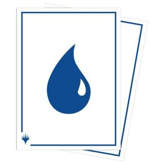 UP - Mana 8 - MTG: 105ct Apex Deck Protector Sleeves - Island (105)