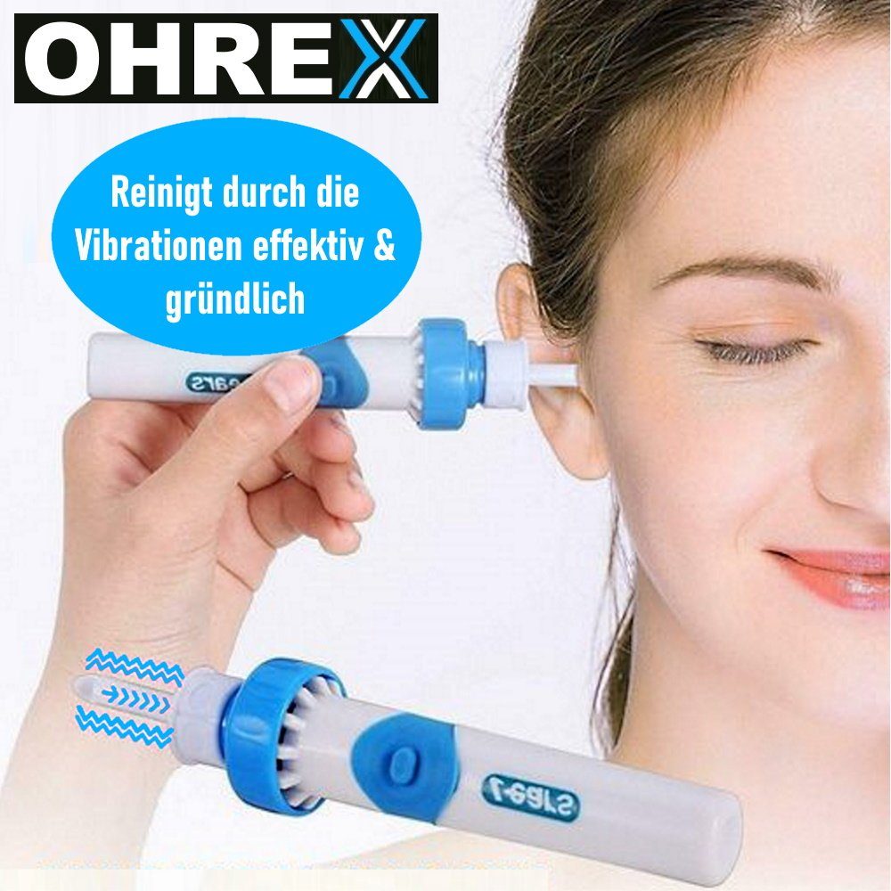 MAVURA Ohrenreiniger OHREX Elektrischer Ohrenschmalz Entferner Ohrenreiniger, Ohrenschmalzentferner Ohrensauger elektrisch