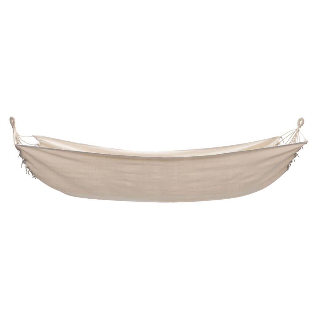 vidaXL Hängematte Hängematte 260x150 cm Creme