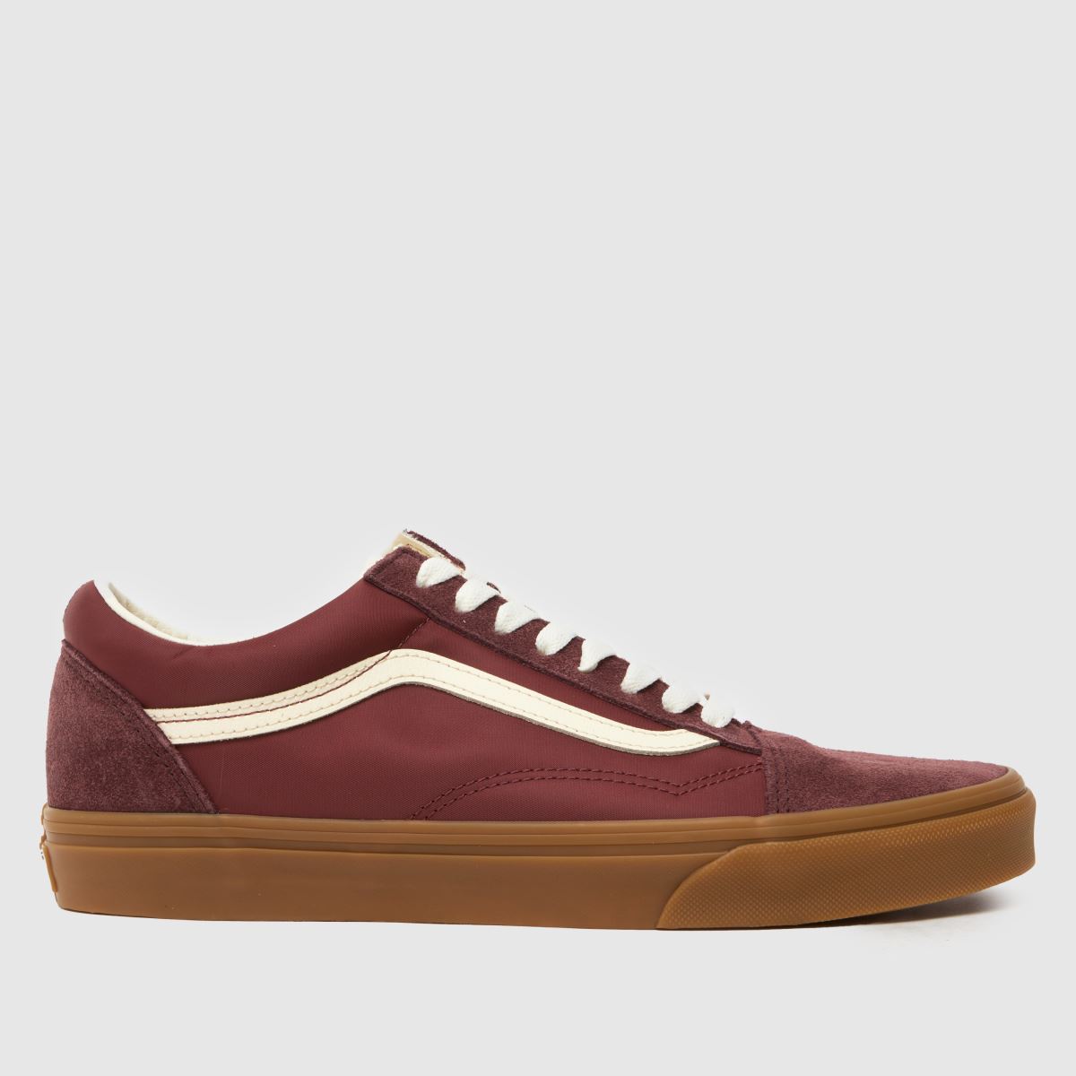 Vans – Old Skool – Vinröda sneakers