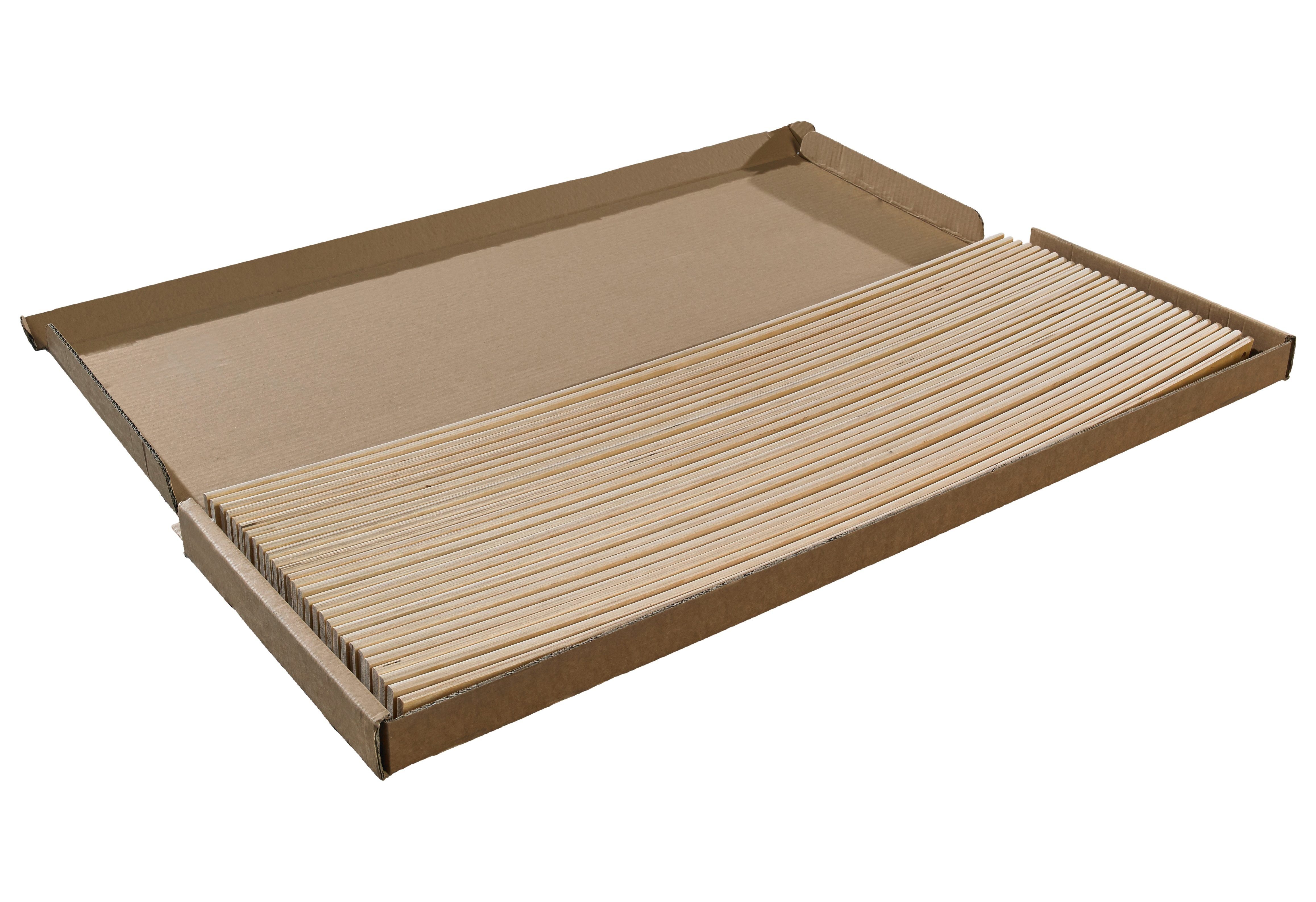 Komfortschaummatratze + Rollrost Starter-Kit, Traumecht, (Set), clever: Matratze plus Rollrost